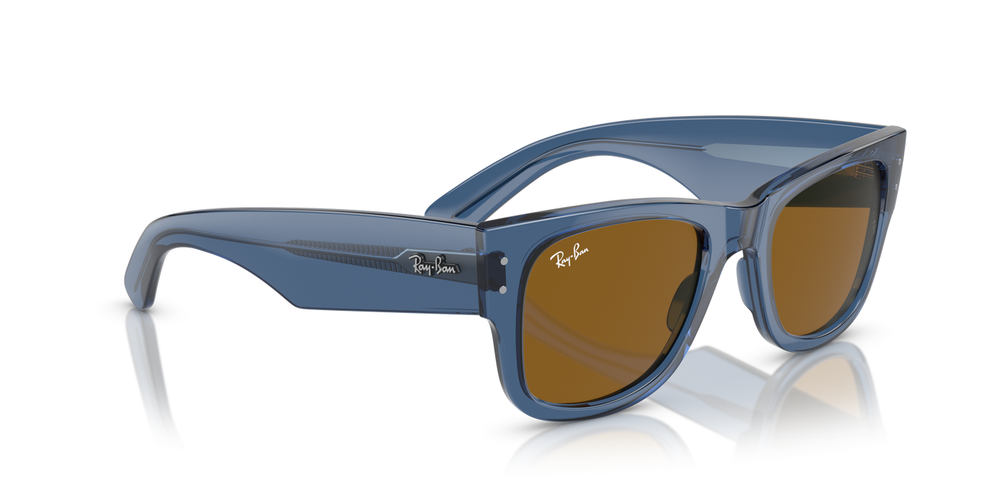 Anteojos de sol Ray-Ban Mega Wayfarer RB0840S, BLU SHN, BRN