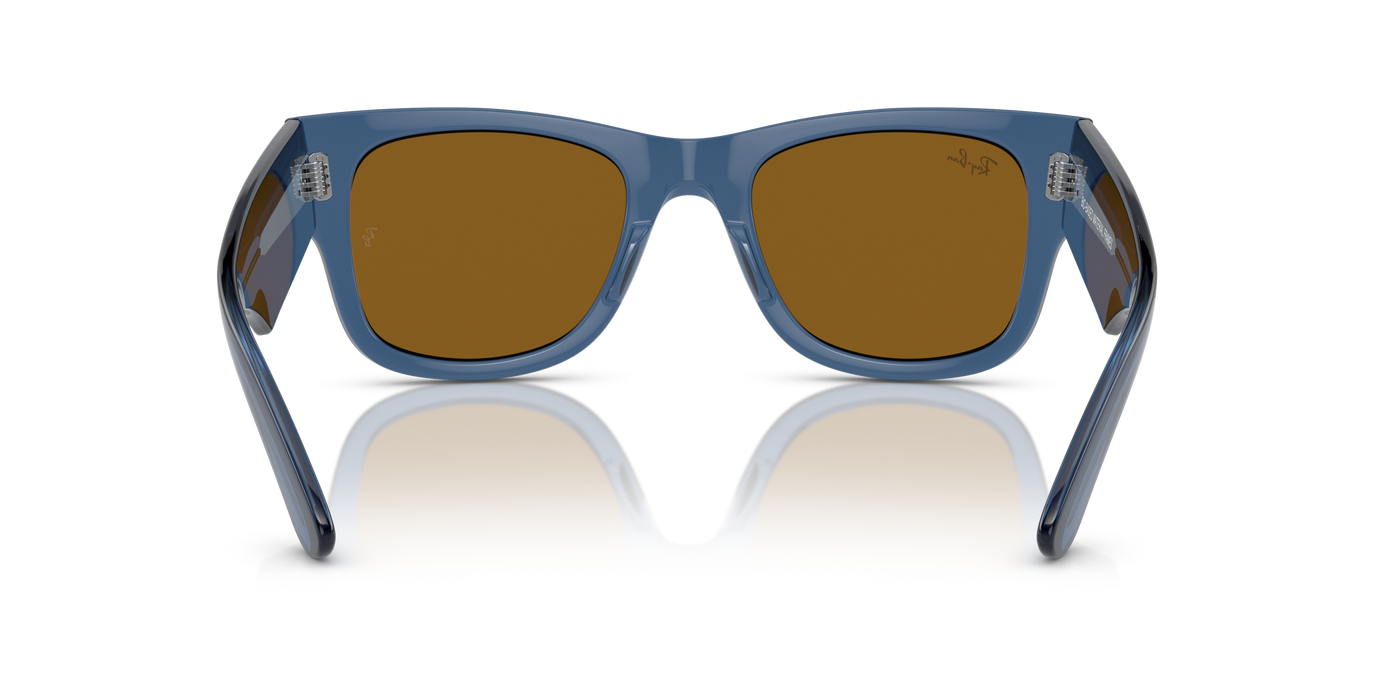 Anteojos de sol Ray-Ban Mega Wayfarer RB0840S, BLU SHN, BRN