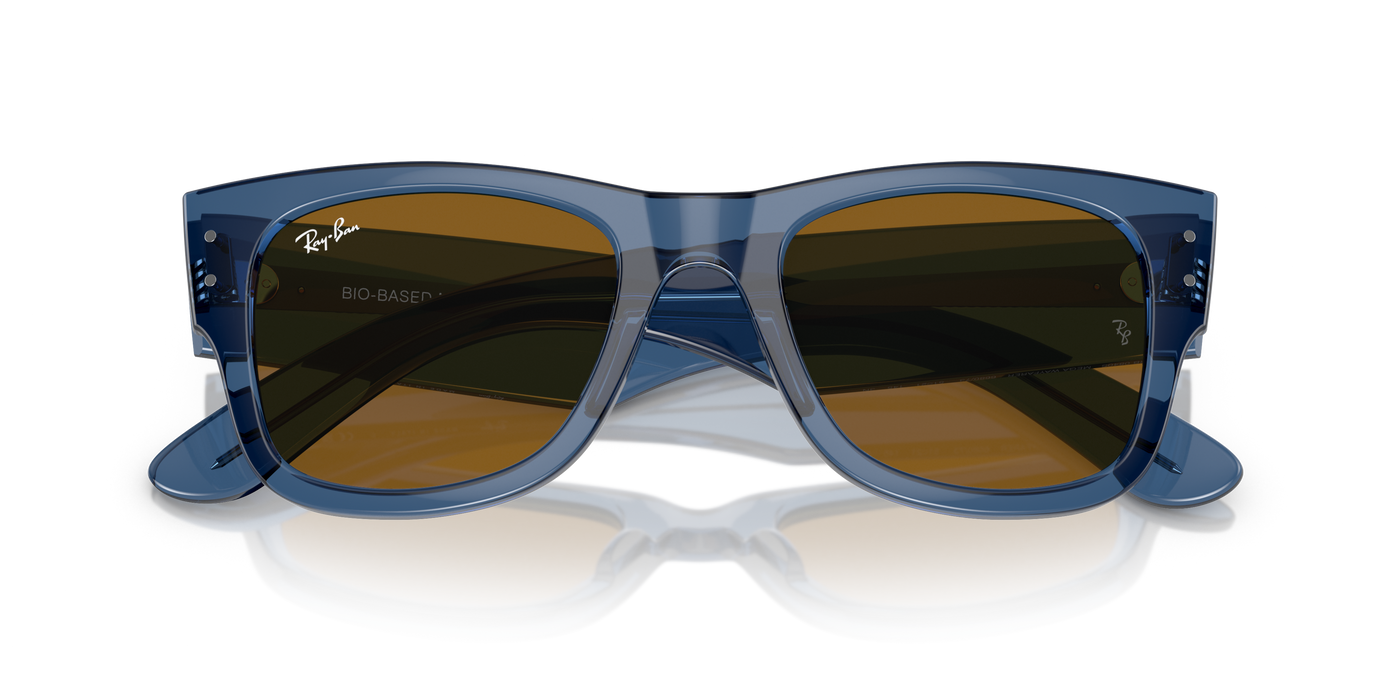 Anteojos de sol Ray-Ban Mega Wayfarer RB0840S, BLU SHN, BRN