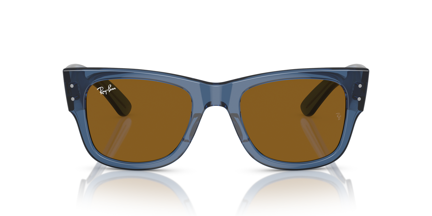 Anteojos de sol Ray-Ban Mega Wayfarer RB0840S, BLU SHN, BRN