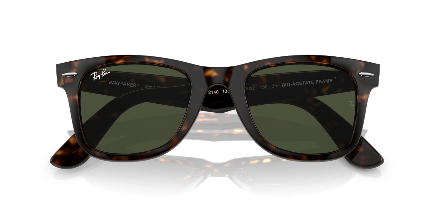 Anteojos de sol Ray-Ban Wayfarer RB2140, TRT SHN, GRN