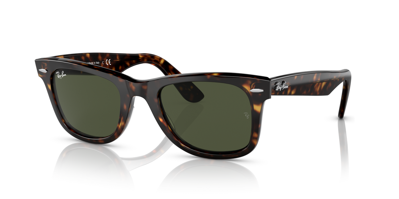 Anteojos de sol Ray-Ban Wayfarer RB2140, TRT SHN, GRN