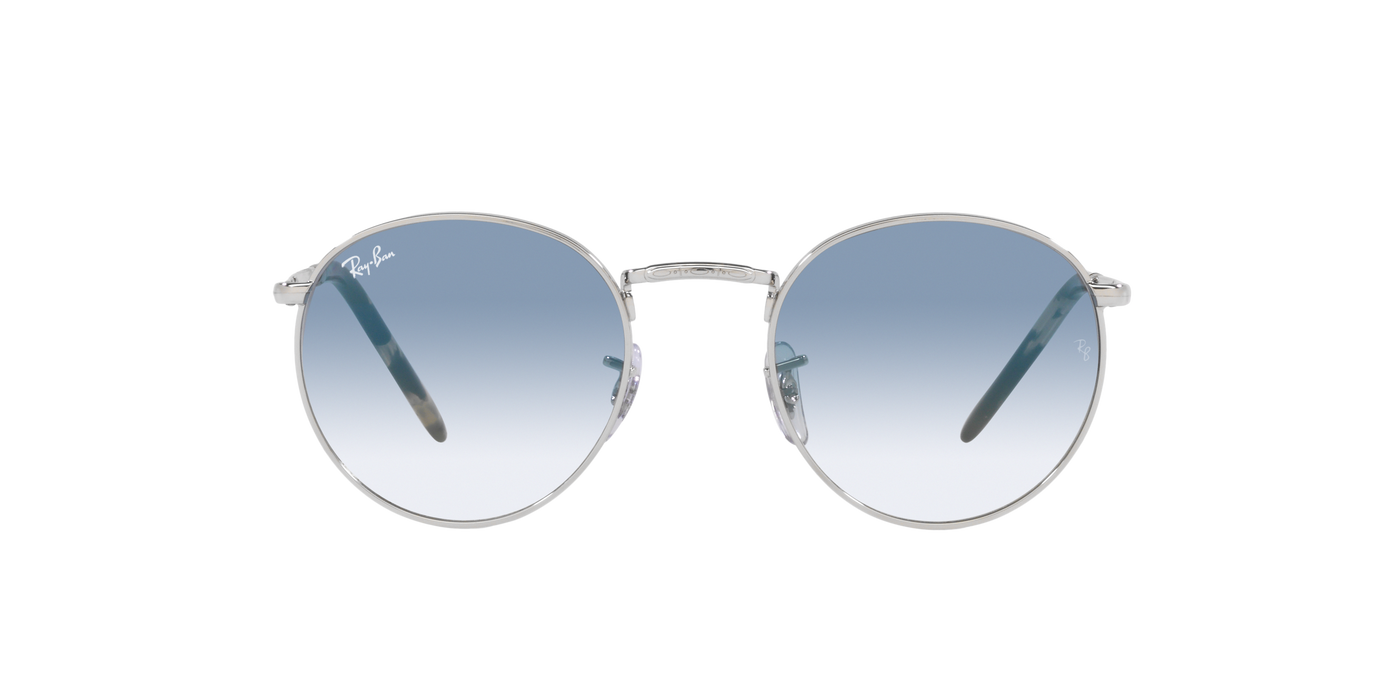 Anteojos de sol Ray-Ban New Round RB3637, SLV SHN, BLU G