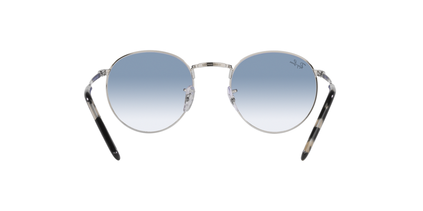 Anteojos de sol Ray-Ban New Round RB3637, SLV SHN, BLU G