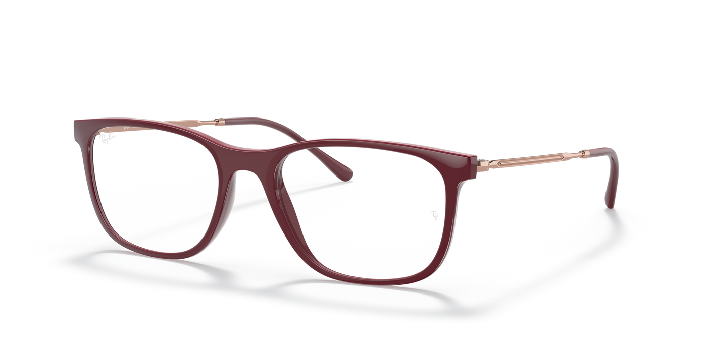 Armazones Ray-Ban RX7244, Red Drk, 53/18