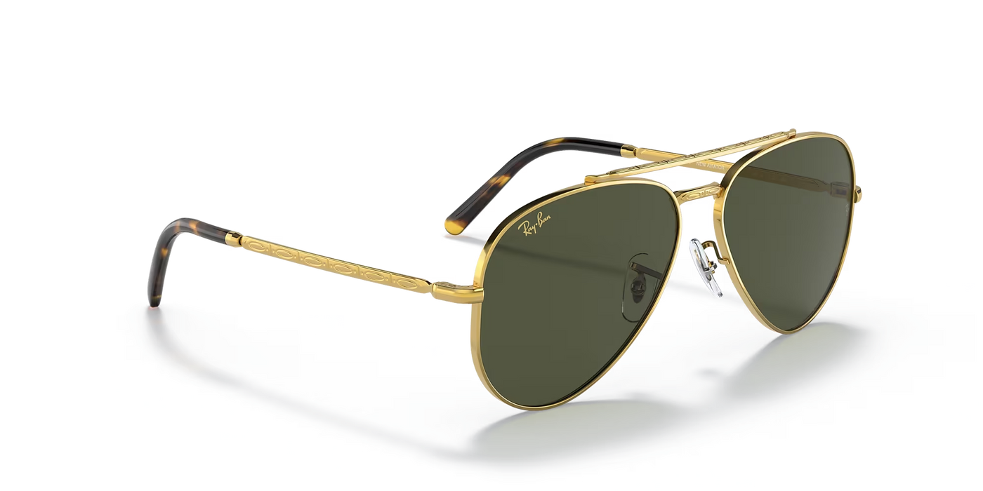 Anteojos de Sol Ray-Ban New Aviator 3625, GLD SHN, GRN