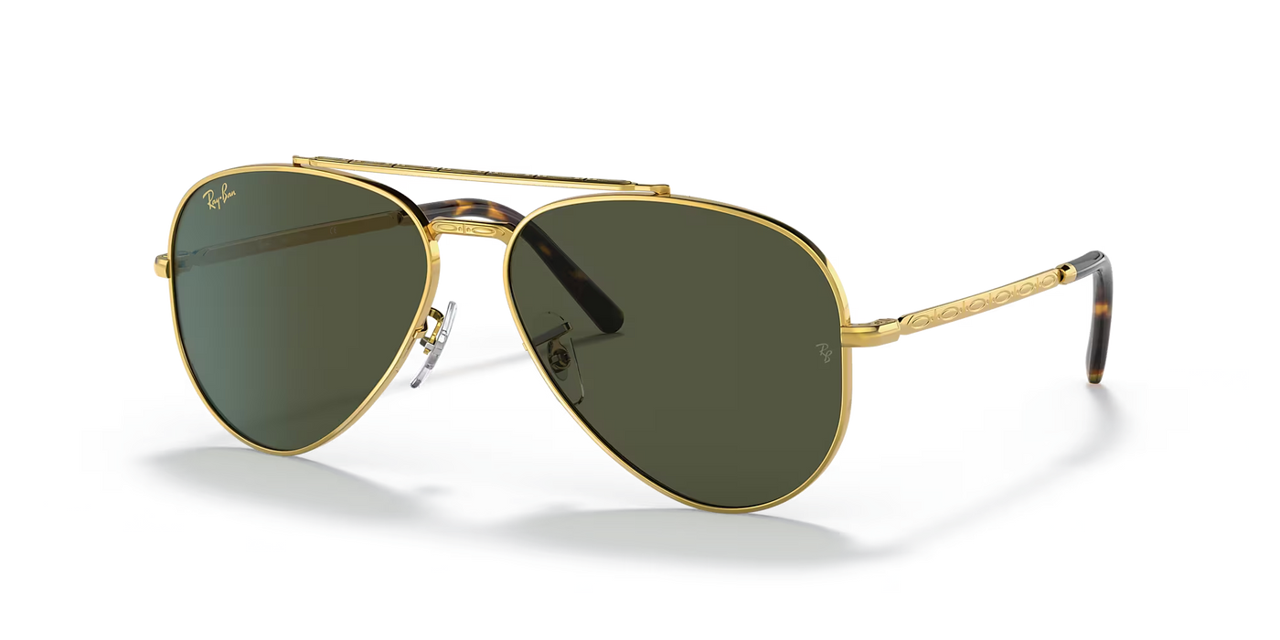 Anteojos de Sol Ray-Ban New Aviator 3625, GLD SHN, GRN