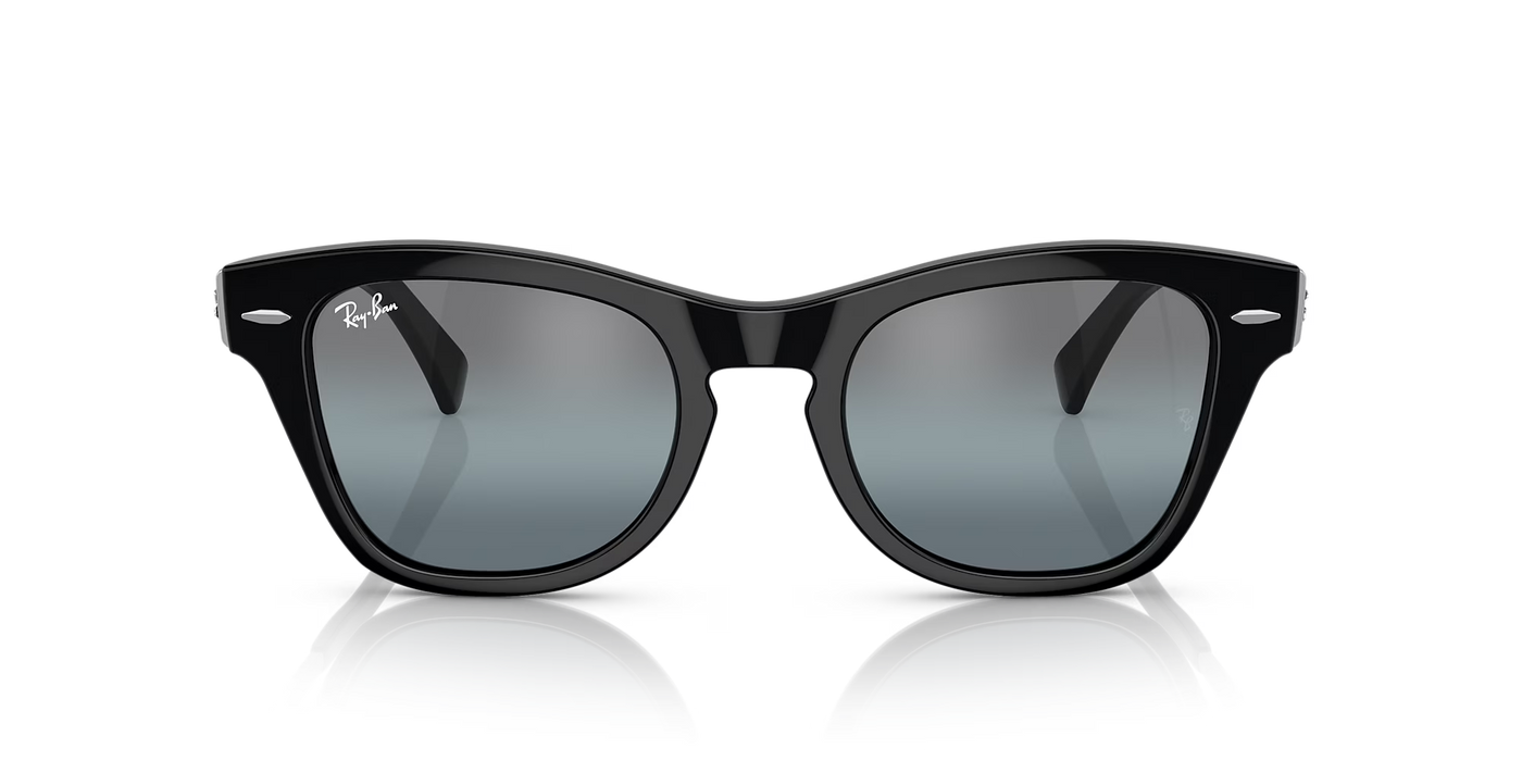 Anteojos de sol Ray Ban 0707SM, BLK SHN, BLU GM