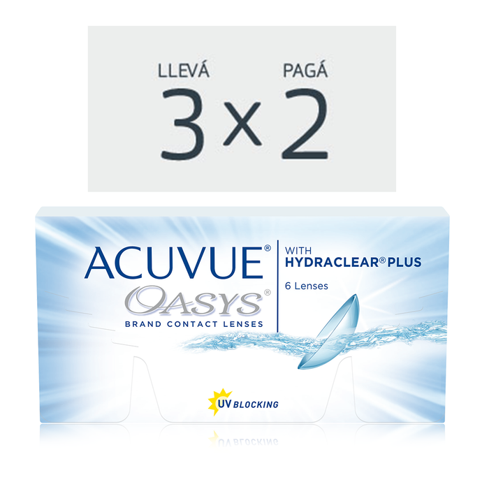 Lentes de contacto Acuvue Oasys