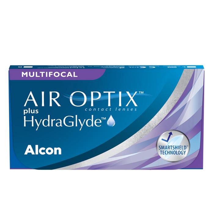 Lentes de contacto Air Optix Plus con Hydraglyde multifocal