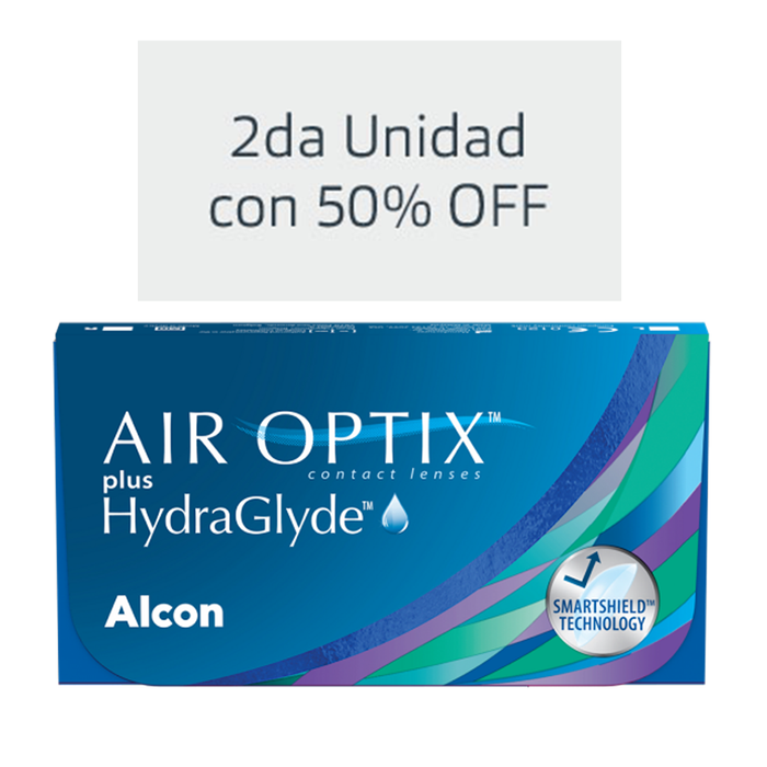 Lentes de contacto Air Optix Plus Hydraglyde